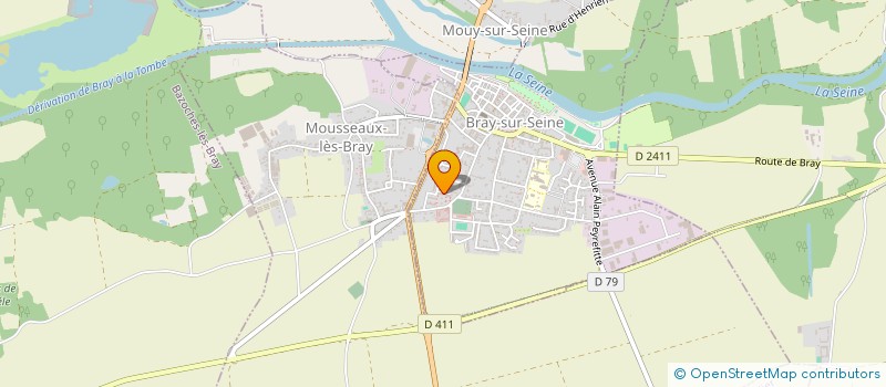 localisation de l'entreprise MONSIEUR JEROME JACOPIN à BRAY-SUR-SEINE