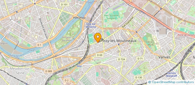localisation de l'entreprise MONSIEUR JEROME JACQUET à ISSY-LES-MOULINEAUX