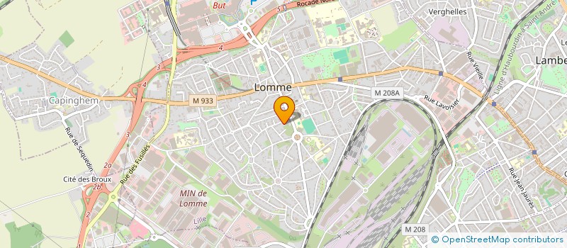 localisation de l'entreprise MONSIEUR JEROME JACQUET à LILLE