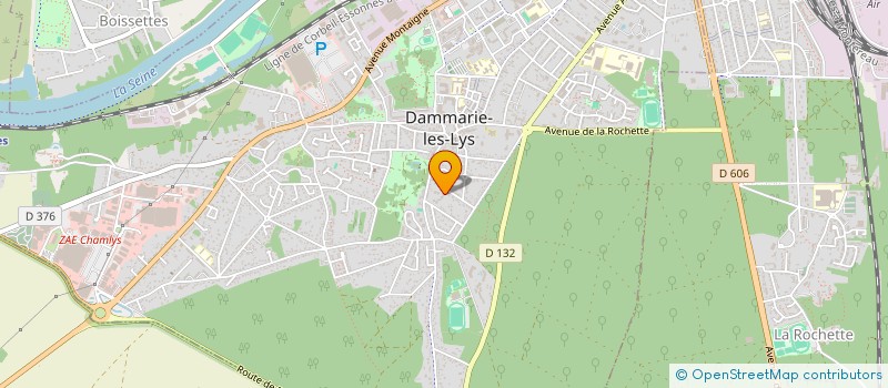 localisation de l'entreprise MONSIEUR JEROME JAHAN à DAMMARIE-LES-LYS