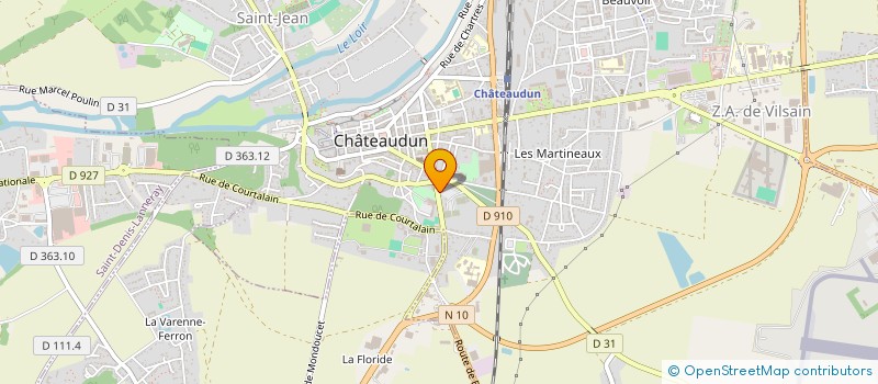 localisation de l'entreprise MONSIEUR JEROME JALLOIS à CHATEAUDUN