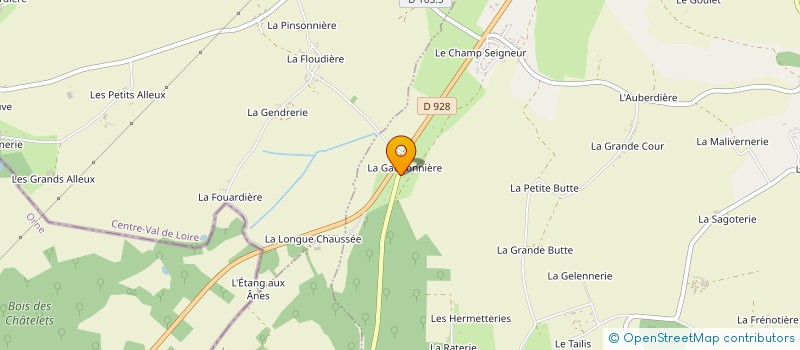 localisation de l'entreprise MONSIEUR JEROME JALLON à SAINT-ELIPH