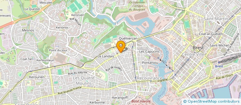 localisation de l'entreprise MONSIEUR JEROME JAMBOU à BREST