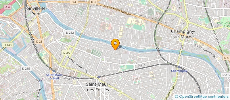 localisation de l'entreprise MONSIEUR JEROME JARDON  SAINT-MAUR-DES-FOSSES