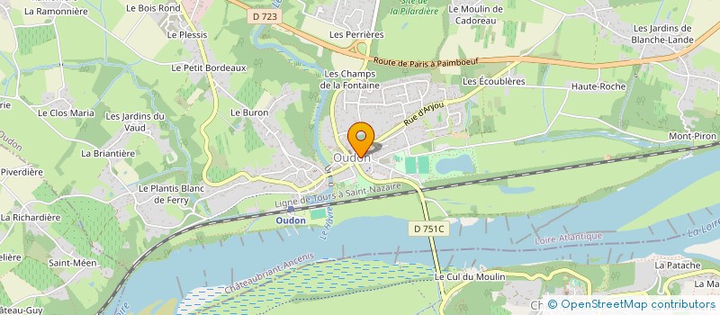 localisation de l'entreprise MONSIEUR JEROME JARET à OUDON