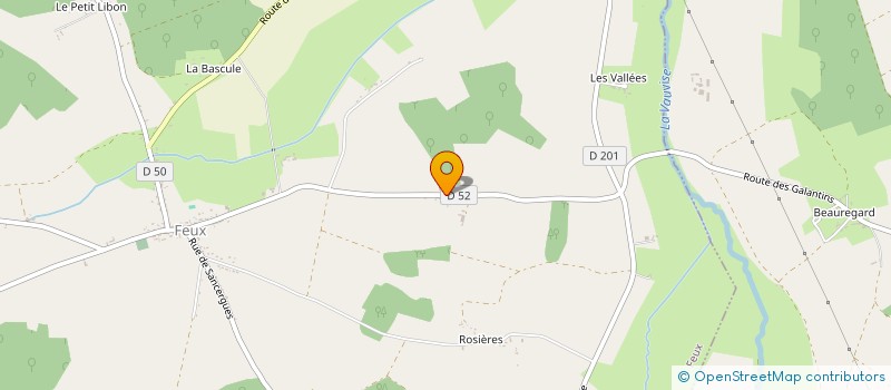 localisation de l'entreprise MONSIEUR JEROME JEAMPIERRE  FEUX