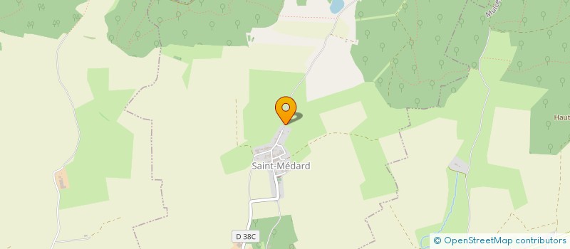 localisation de l'entreprise MONSIEUR JEROME JEAN SIMON à SAINT-MEDARD