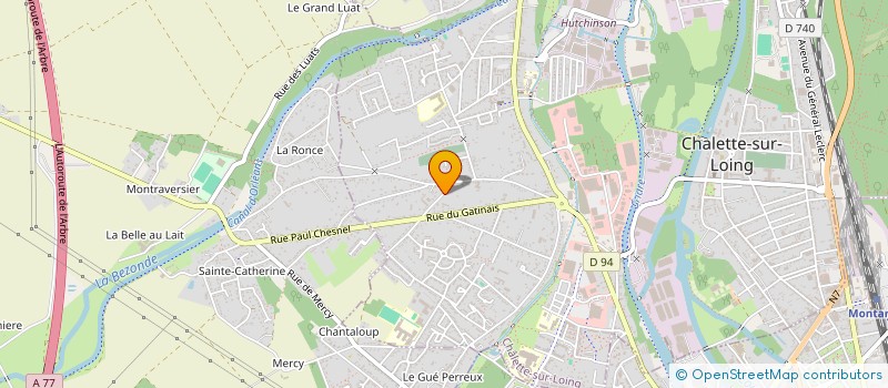 localisation de l'entreprise MONSIEUR JEROME JEANBAPTISTE à CHALETTE-SUR-LOING