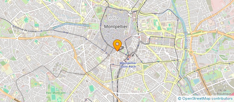 localisation de l'entreprise MONSIEUR JEROME JEANJEAN à MONTPELLIER
