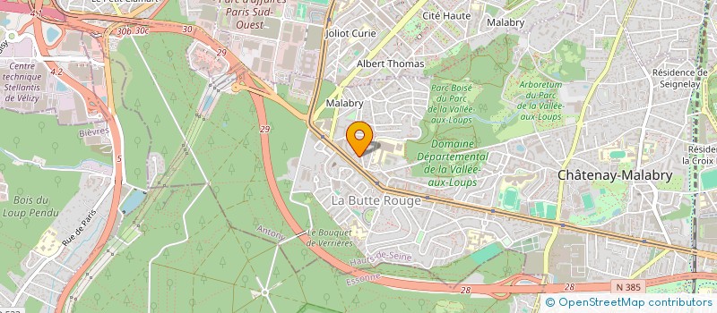 localisation de l'entreprise MONSIEUR JEROME JEANNIN  CHATENAY-MALABRY