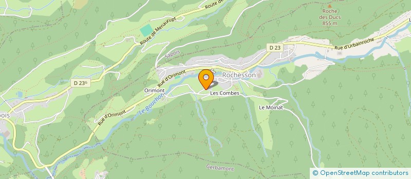 localisation de l'entreprise MONSIEUR JEROME JERECZEK  ROCHESSON