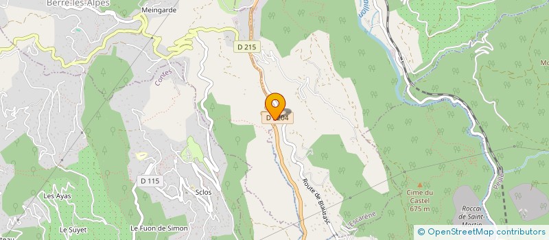 localisation de l'entreprise MONSIEUR JEROME JEROME ROUSTAN  L'ESCARENE