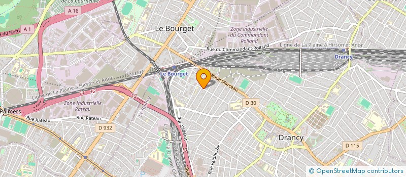 localisation de l'entreprise MONSIEUR JEROME JEUNE à DRANCY