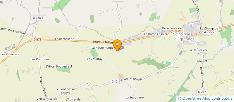 localisation de l'entreprise MONSIEUR JEROME JOANNIN à SAINT MARS D'EGRENNE