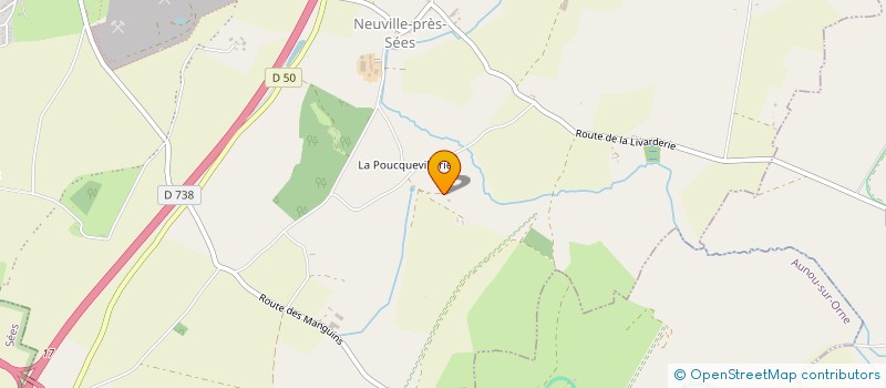 localisation de l'entreprise MONSIEUR JEROME JOBIN à LA CHAPELLE-PRES-SEES