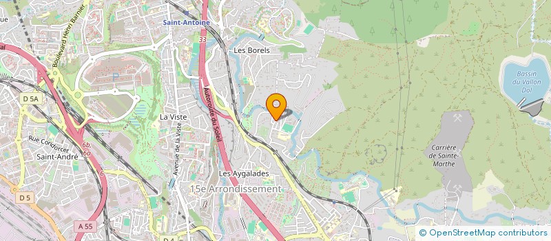 localisation de l'entreprise MONSIEUR JEROME JOLLIVET à MARSEILLE