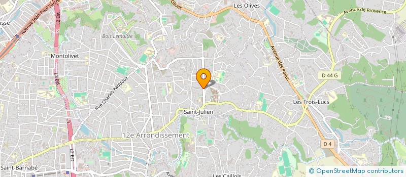 localisation de l'entreprise MONSIEUR JEROME JOLLY à MARSEILLE