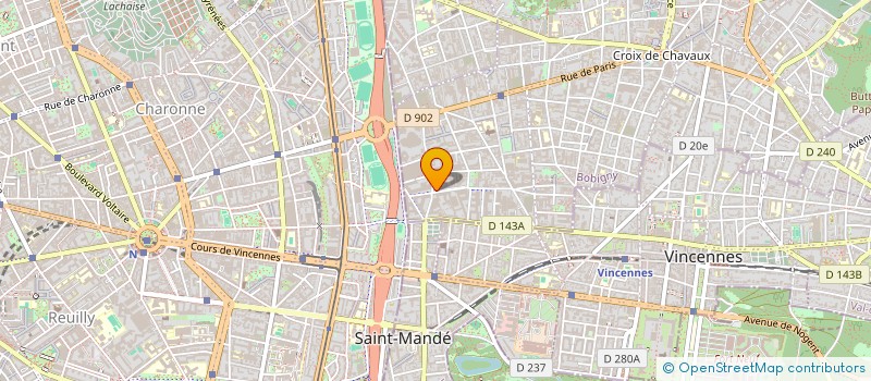 localisation de l'entreprise MONSIEUR JEROME JOSEPH à MONTREUIL