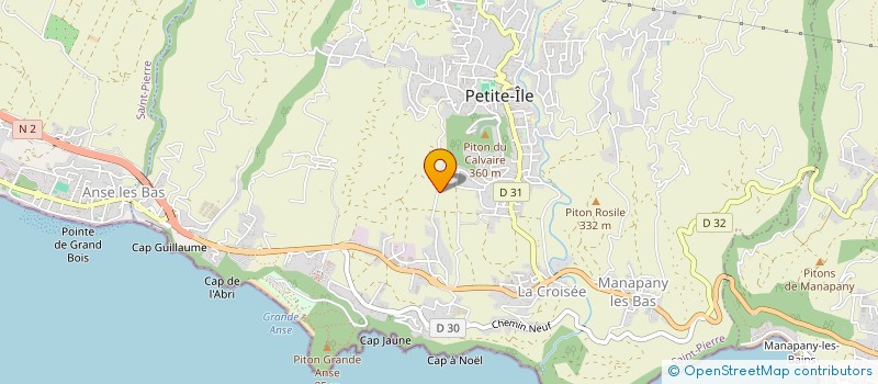 localisation de l'entreprise MONSIEUR JEROME JOSEPH NATIVEL  PETITE-ILE