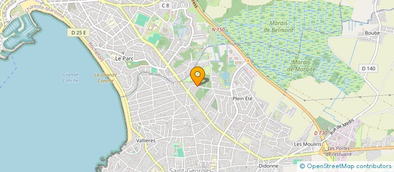 localisation de l'entreprise MONSIEUR JEROME JOULIN  MESCHERS-SUR-GIRONDE