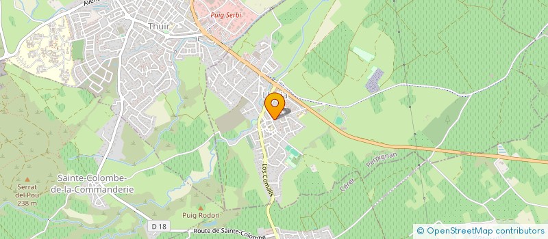 localisation de l'entreprise MONSIEUR JEROME JOURDAIN  LLUPIA