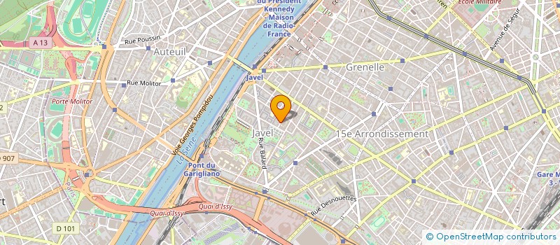 localisation de l'entreprise MONSIEUR JEROME JOUSSERAND  PARIS