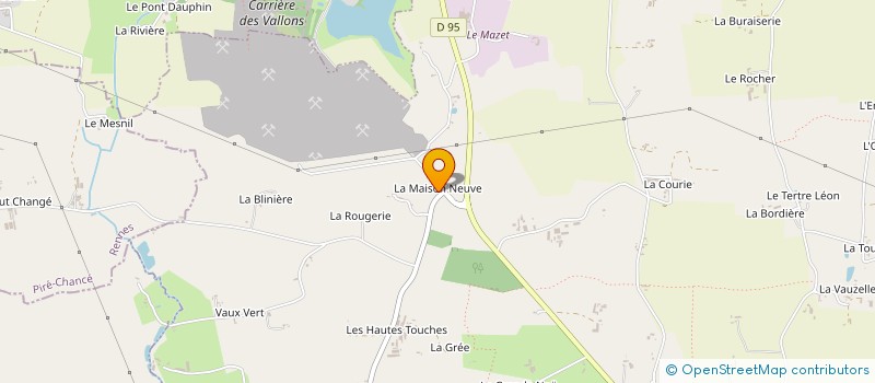 localisation de l'entreprise MONSIEUR JEROME JUGDE à DOMALAIN