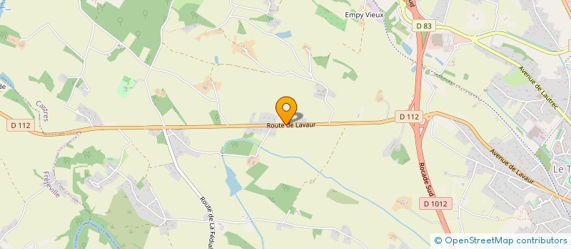 localisation de l'entreprise MONSIEUR JEROME JUNCA  CASTRES