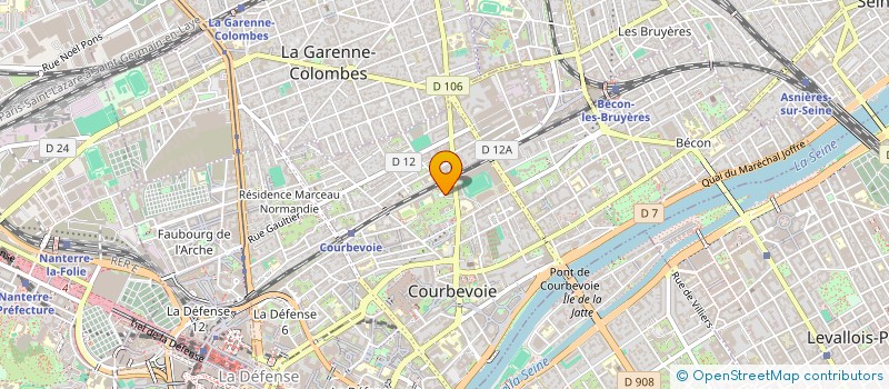 localisation de l'entreprise MONSIEUR JEROME JUNG à COURBEVOIE