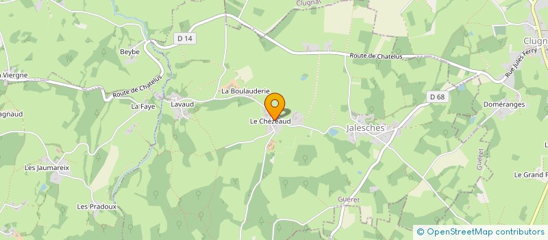localisation de l'entreprise MONSIEUR JEROME JUPILLAT à JALESCHES
