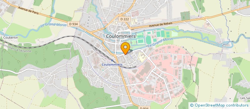 localisation de l'entreprise MONSIEUR JEROME JUVEN à COULOMMIERS