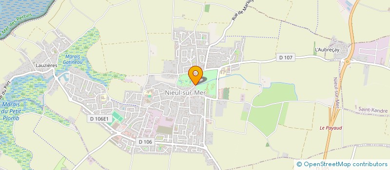 localisation de l'entreprise MONSIEUR JEROME KERVEILLANT  NIEUL-SUR-MER