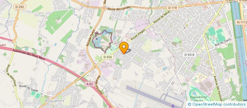 localisation de l'entreprise MONSIEUR JEROME KESTLER  ESTILLAC