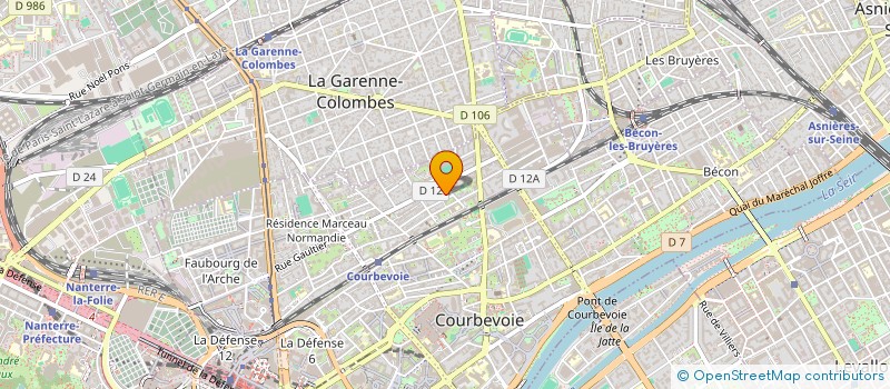 localisation de l'entreprise MONSIEUR JEROME KHABBAZ à COURBEVOIE