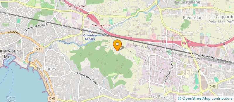 localisation de l'entreprise MONSIEUR JEROME KHATTAR à SIX-FOURS-LES-PLAGES