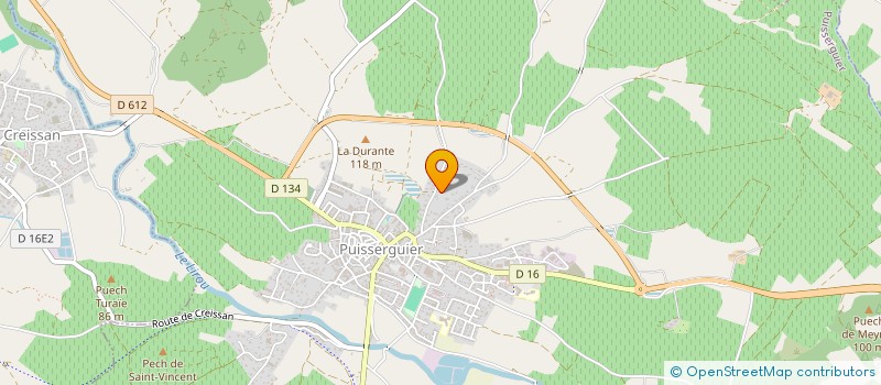 localisation de l'entreprise MONSIEUR JEROME KITZEROW à PUISSERGUIER