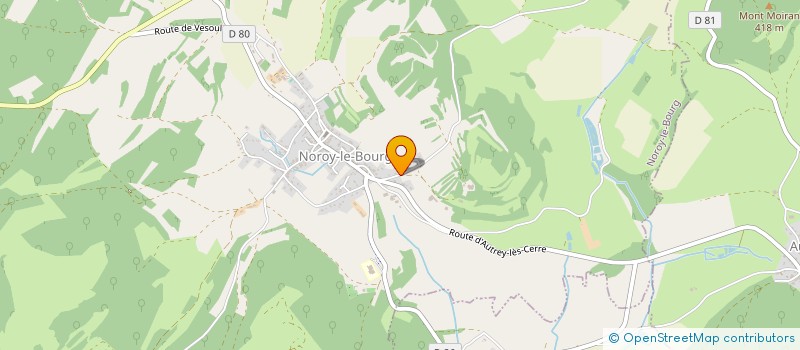 localisation de l'entreprise MONSIEUR JEROME KLEMANN  NOROY-LE-BOURG