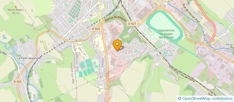 localisation de l'entreprise MONSIEUR JEROME KOCH  DIEPPE