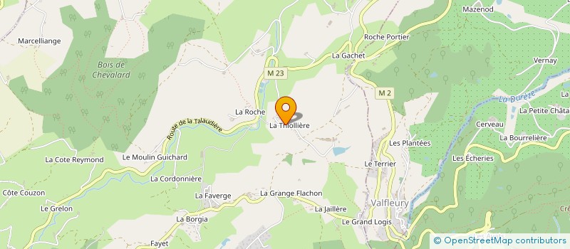 localisation de l'entreprise MONSIEUR JEROME KORAL à SAINT-CHRISTO-EN-JAREZ