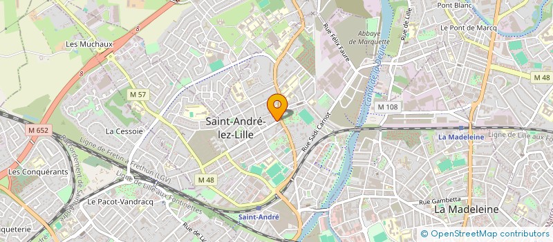 localisation de l'entreprise MONSIEUR JEROME KOWALCZYK à SAINT-ANDRE-LEZ-LILLE