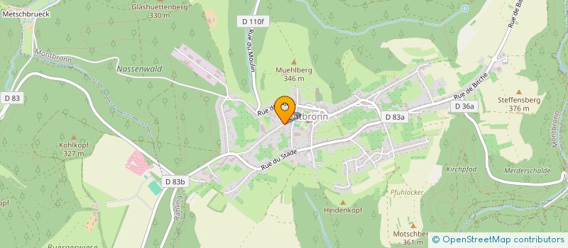 localisation de l'entreprise MONSIEUR JEROME KRAMER  MONTBRONN