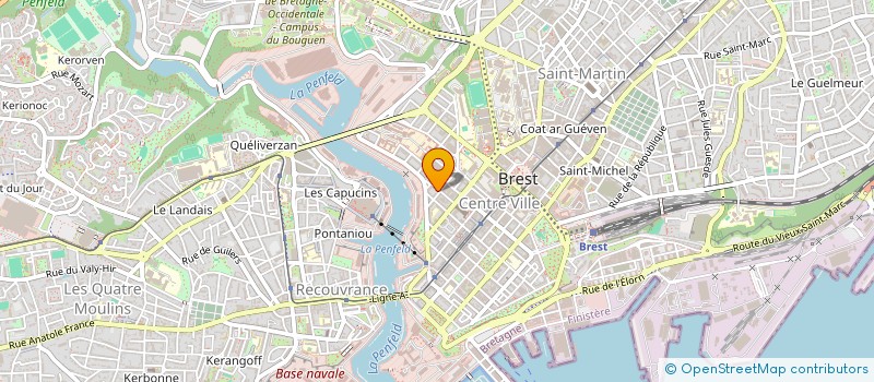 localisation de l'entreprise MONSIEUR JEROME L HOTELIER à BREST
