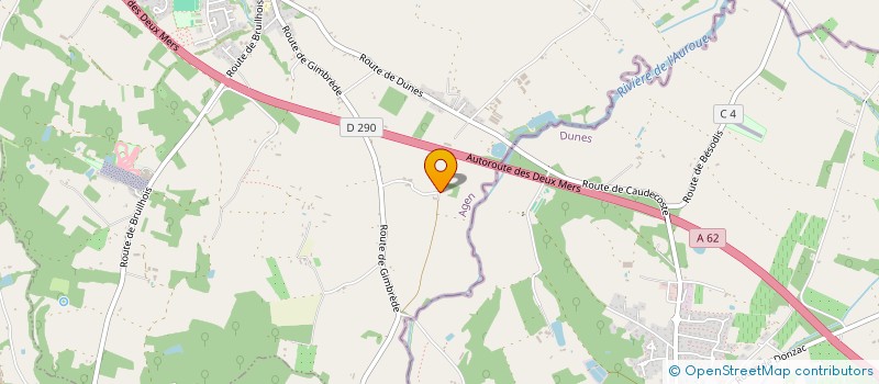 localisation de l'entreprise MONSIEUR JEROME LACAPERE  ASTAFFORT