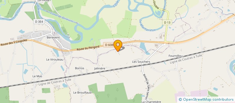 localisation de l'entreprise MONSIEUR JEROME LACLERGERIE à BEAURONNE