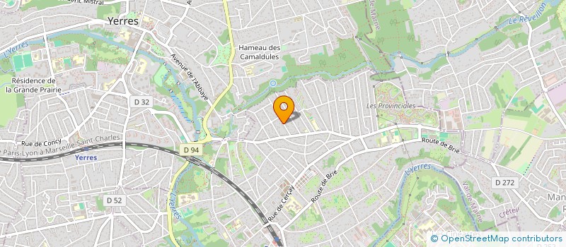 localisation de l'entreprise MONSIEUR JEROME LACOEUILHE  BRUNOY