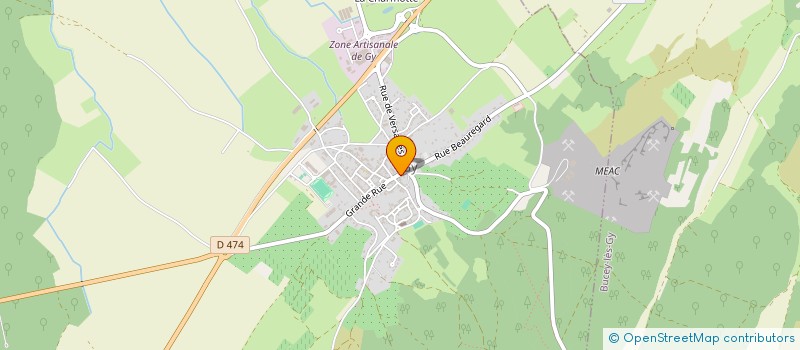 localisation de l'entreprise MONSIEUR JEROME LACROIX  AUTOREILLE