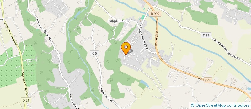 localisation de l'entreprise MONSIEUR JEROME LACROIX  MONTAUBAN