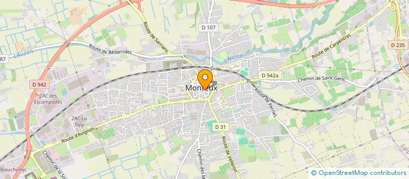 localisation de l'entreprise MONSIEUR JEROME LACROIX  BEDOIN