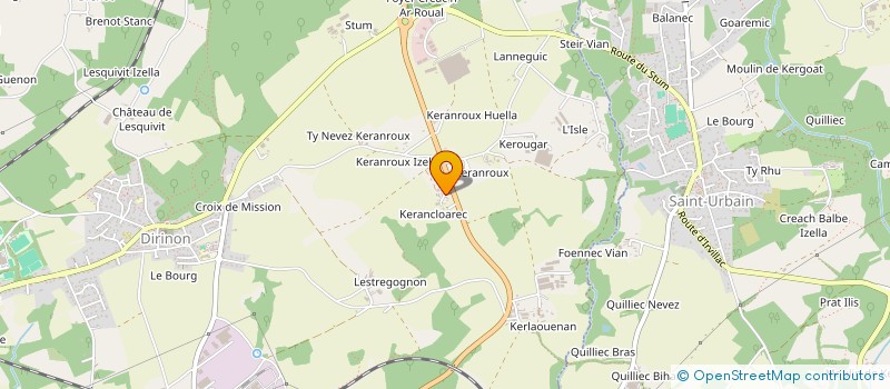 localisation de l'entreprise MONSIEUR JEROME LADAN  DIRINON