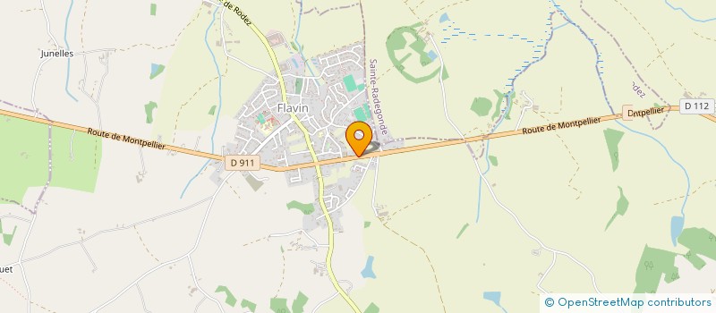 localisation de l'entreprise MONSIEUR JEROME LAGARDE  FLAVIN